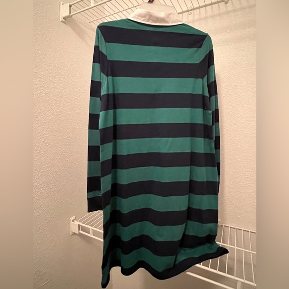 Girls plus size striped dress - Picture 2 of 3